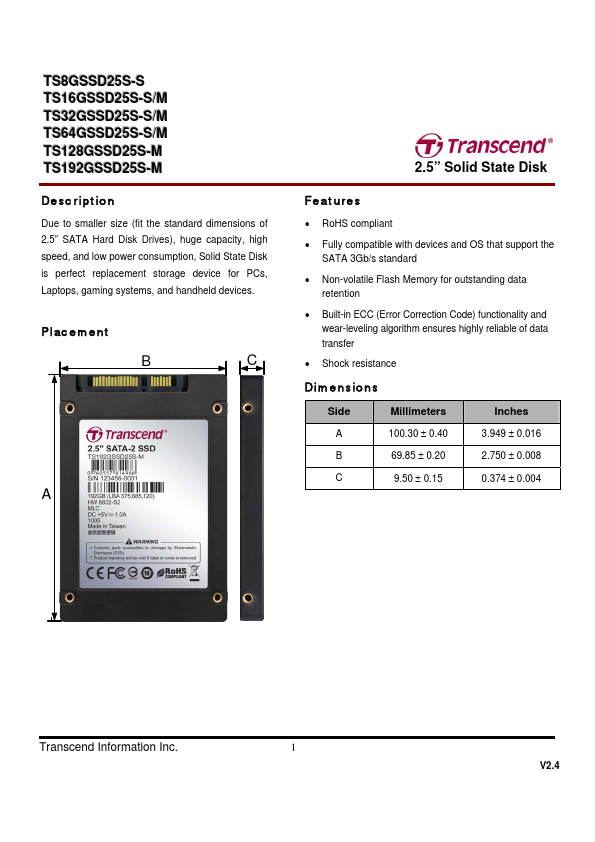 TS128GSSD25S-M