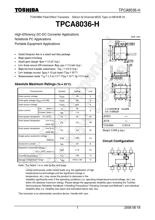 TPCA8036-H