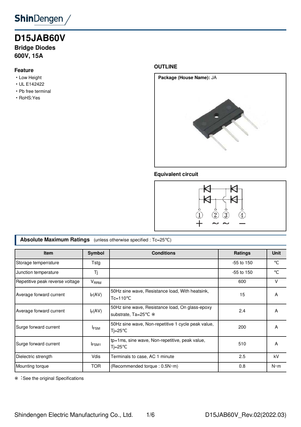 D15JAB60V