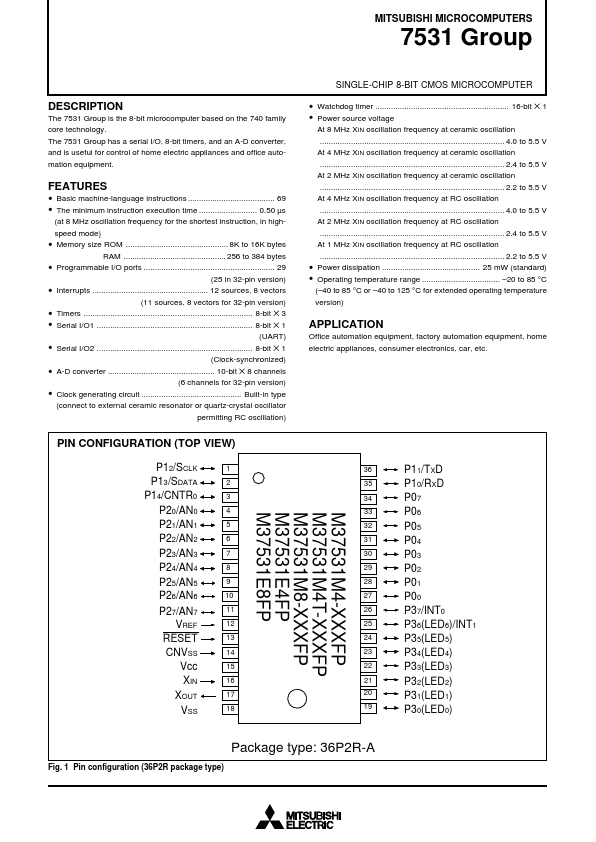 M37531M4-XXXSP