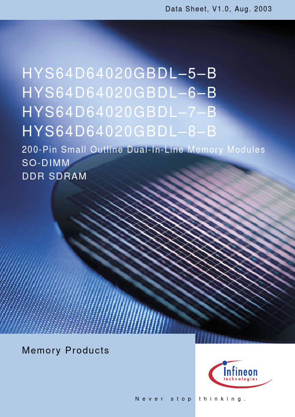 HYS64D64020GBDL-5-B