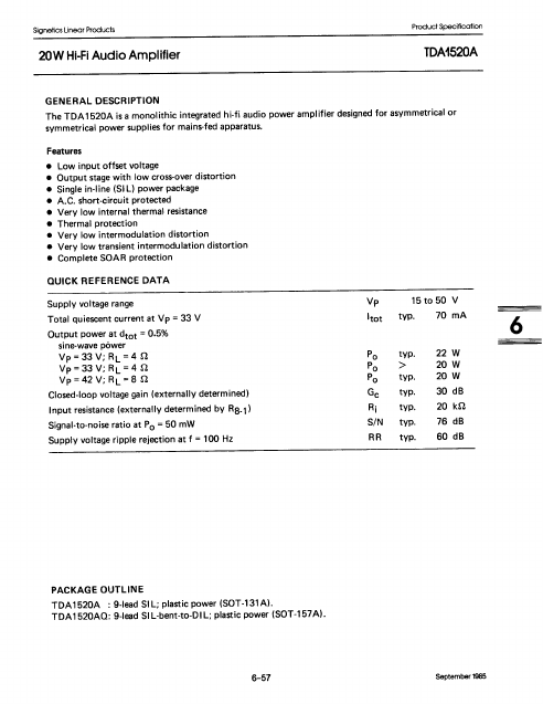 TDA1520A