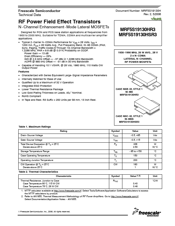 MRF5S19130HR3