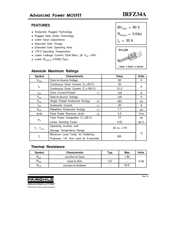 IRFZ34A