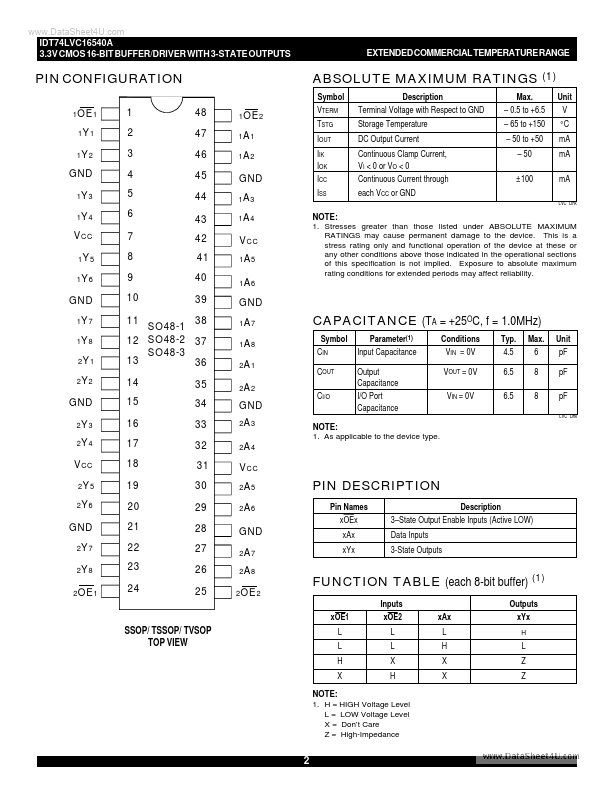 74LVC16540A