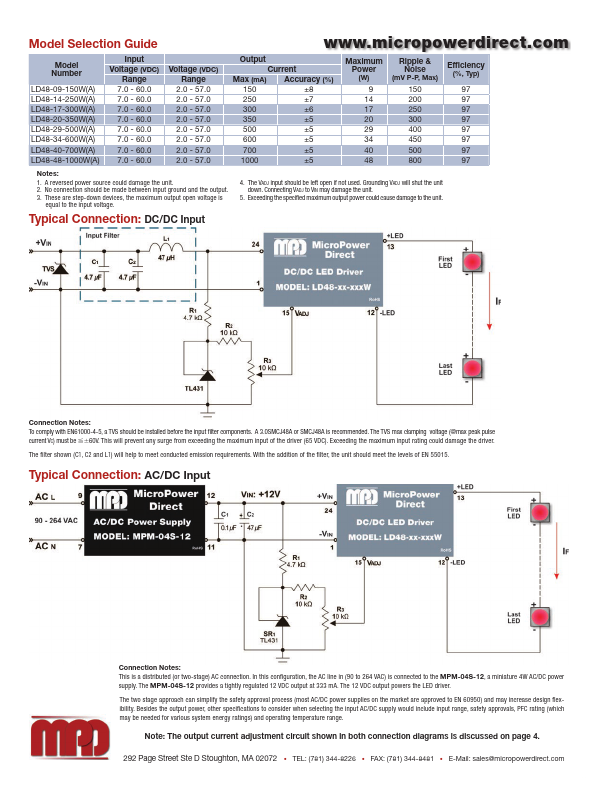 LD48-40-700W