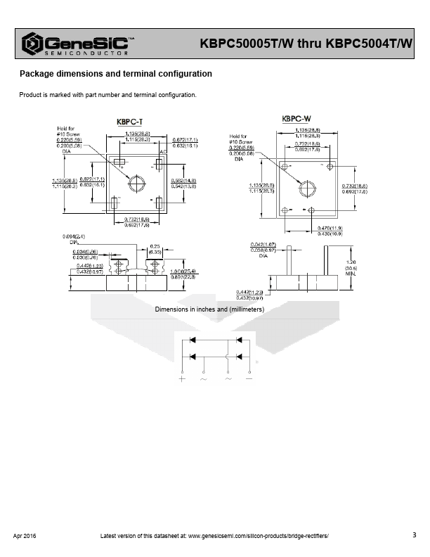 KBPC5001T