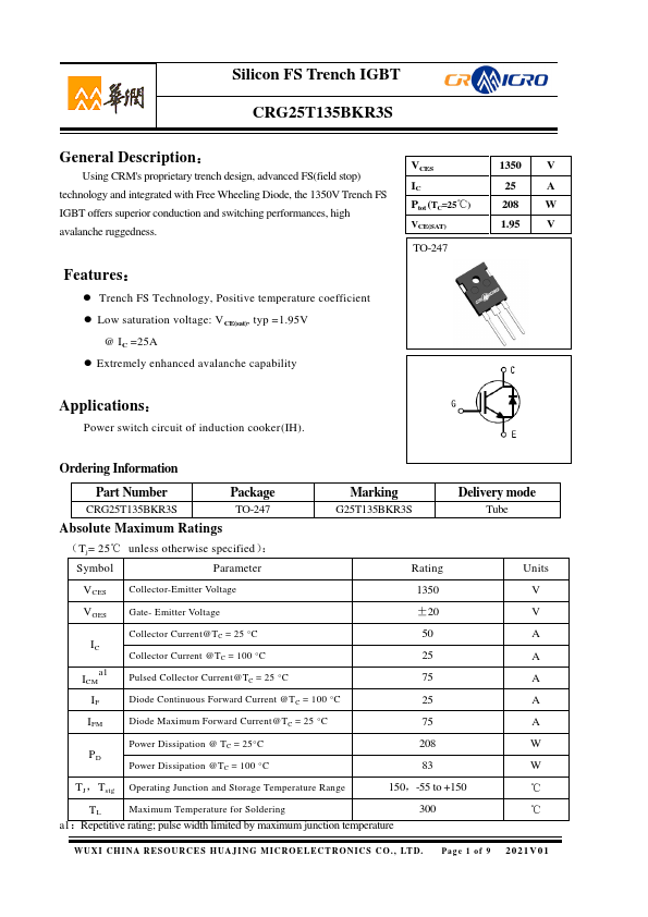 CRG25T135BKR3S Datasheet Preview