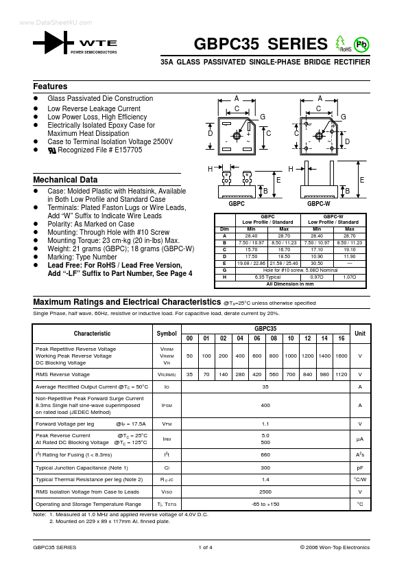 GBPC3508W