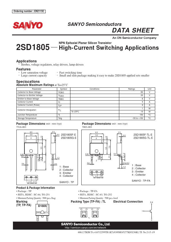 2SD1805