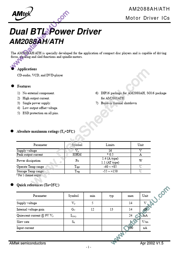 AM2088ATH