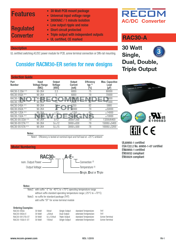 RAC30-0512DA