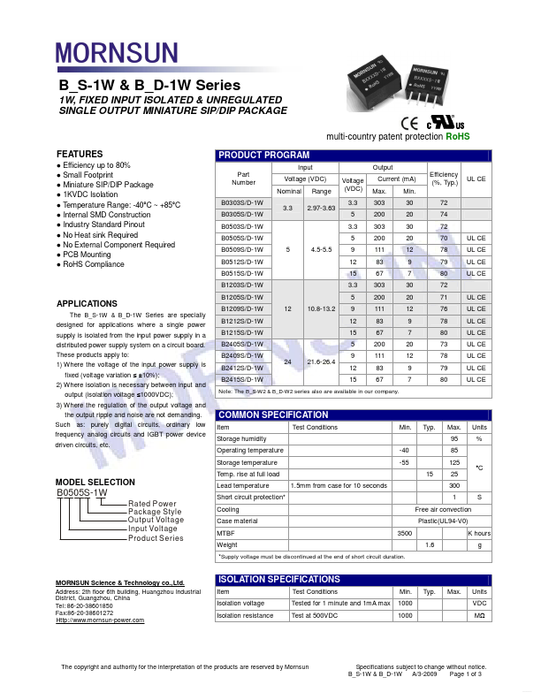 B1215D-1W