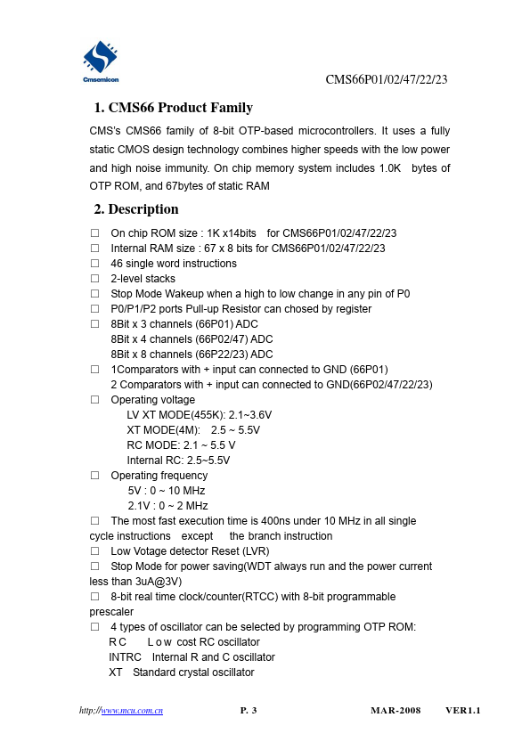 CMS66P22