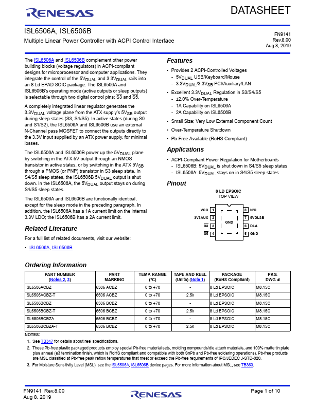 ISL6506B