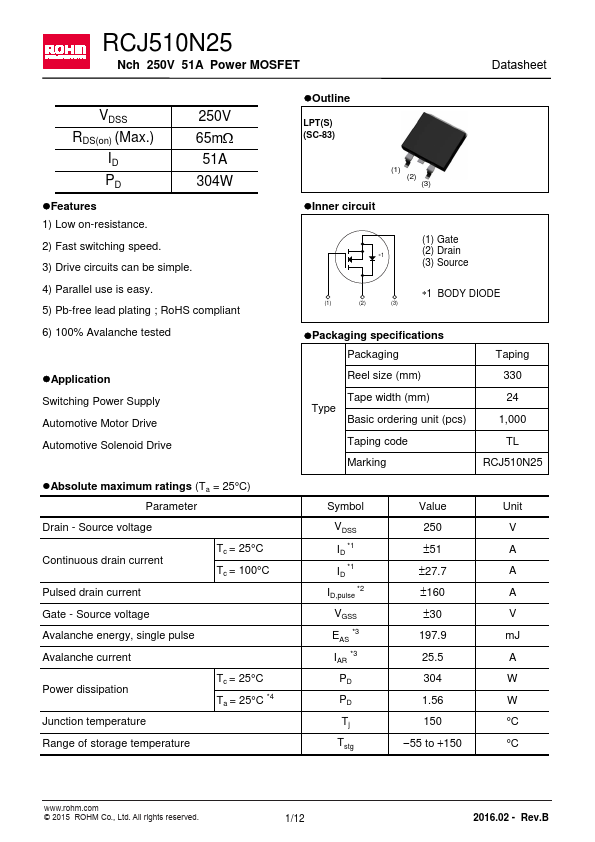 RCJ510N25