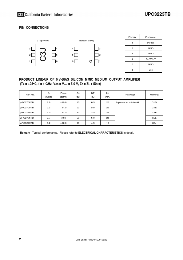 UPC3223TB