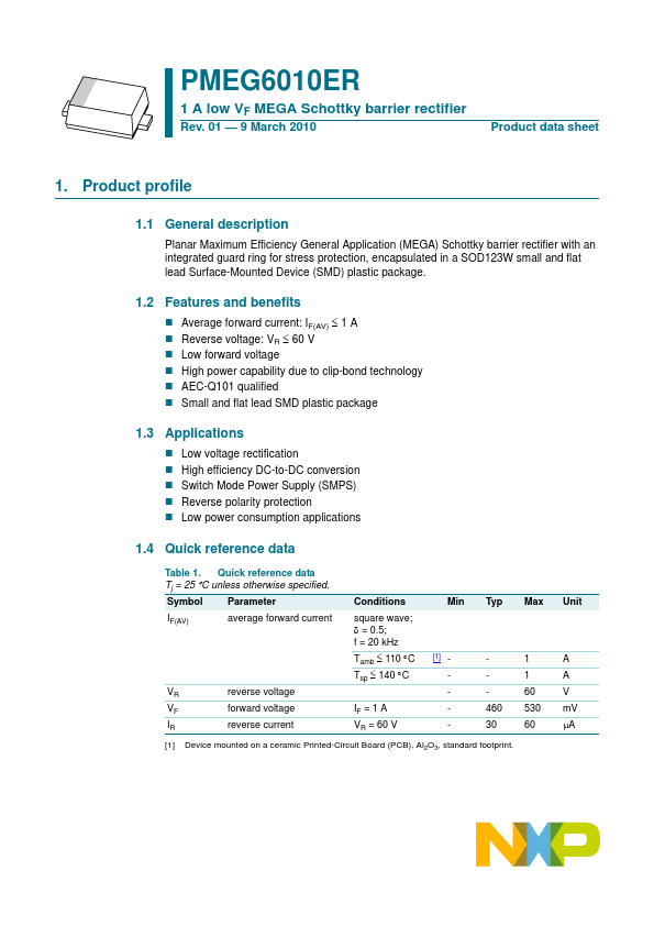 PMEG6010ER