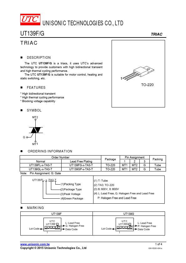 UT139G