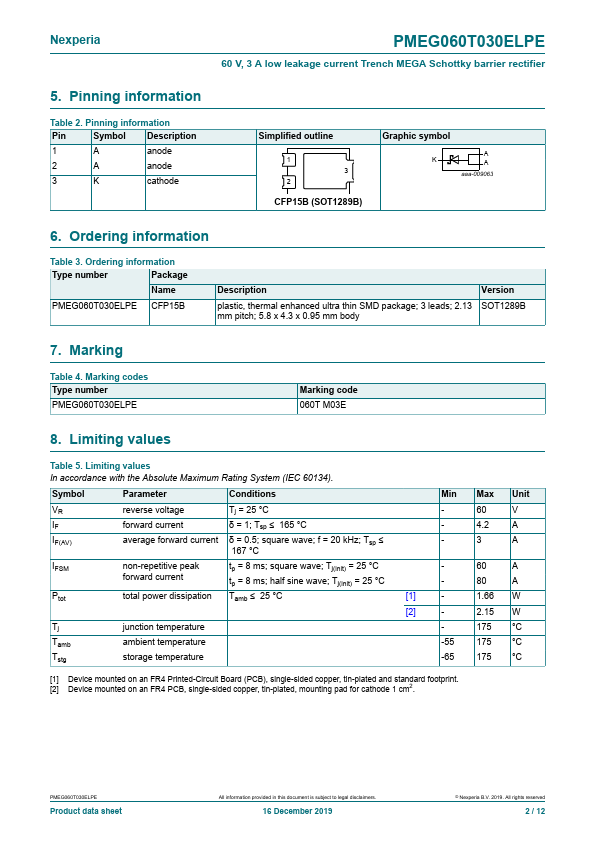 PMEG060T030ELPE