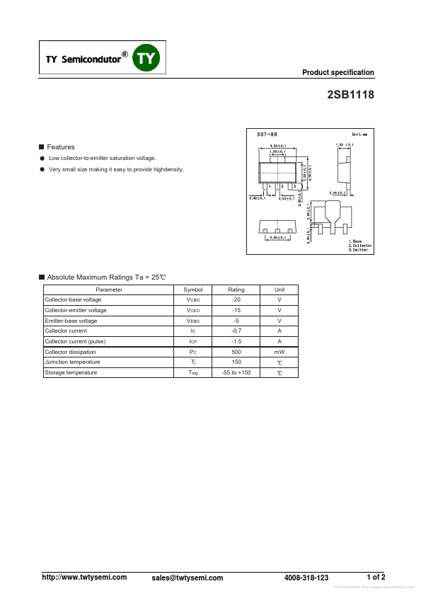 2SB1118