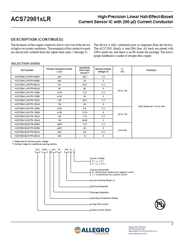 ACS72981KLR