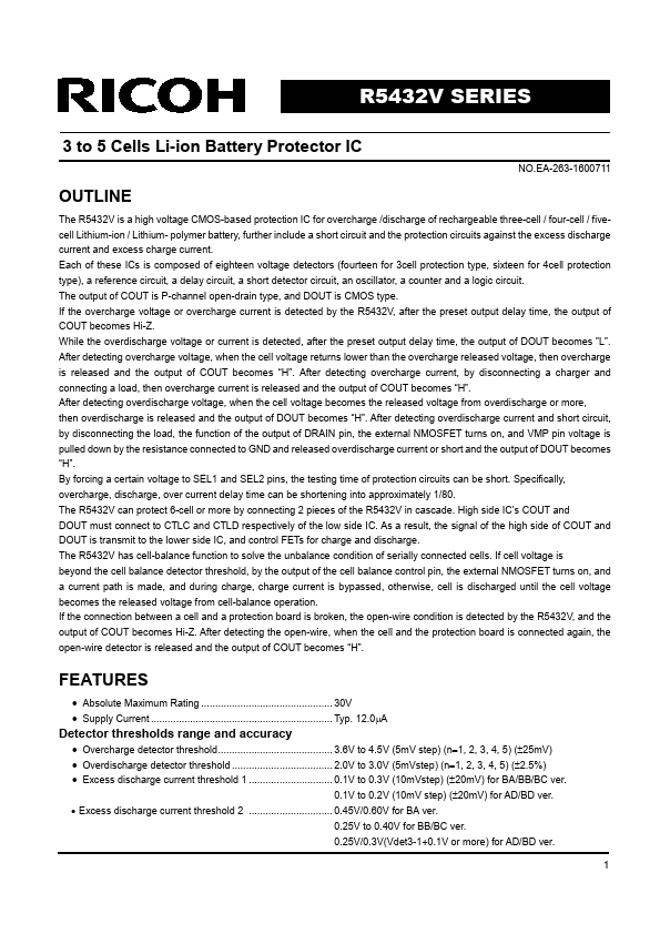 R5432V407BA