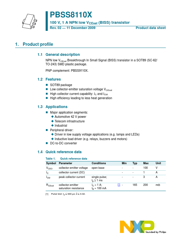 PBSS8110X