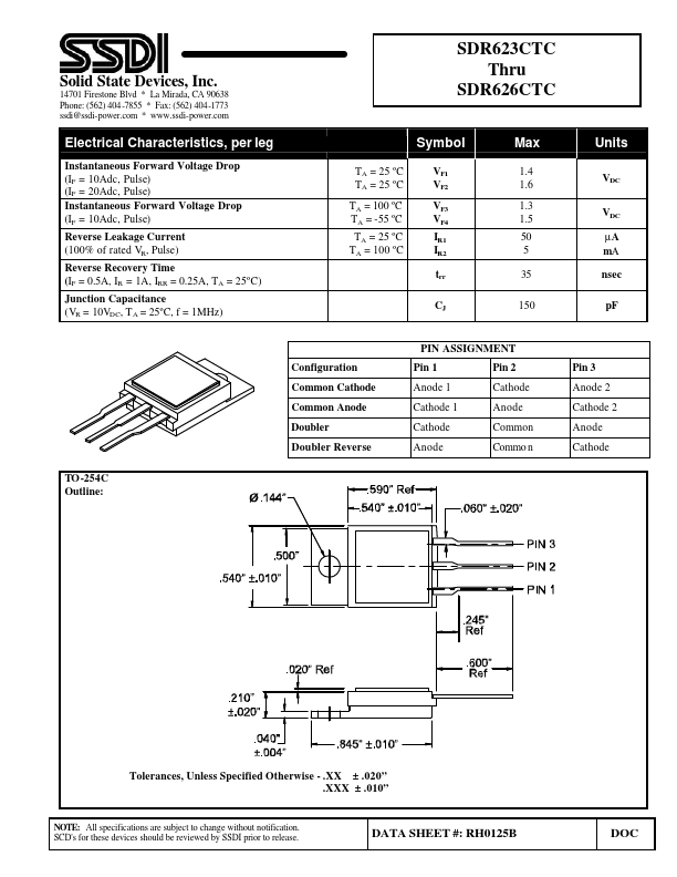 SDR626CTC