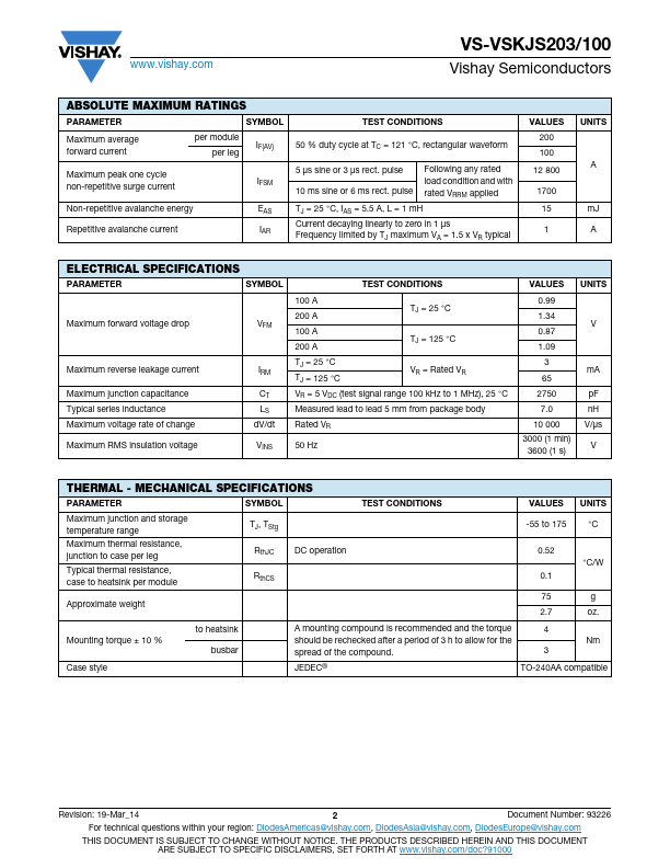 VS-VSKJS203-100