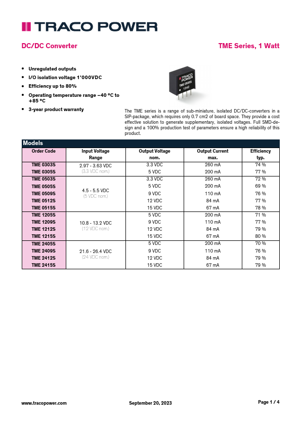 TME2412S