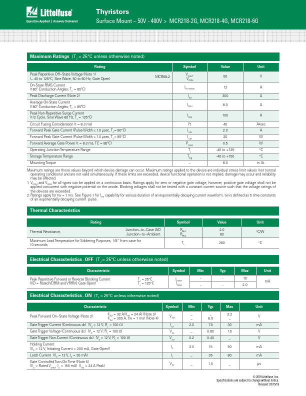 MCR218-2G