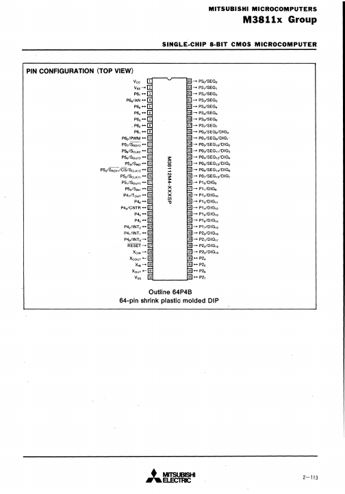 M38112E4FS