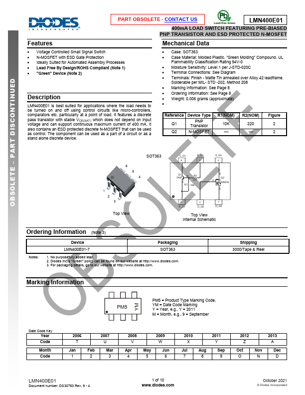 LMN400E01 Datasheet Preview
