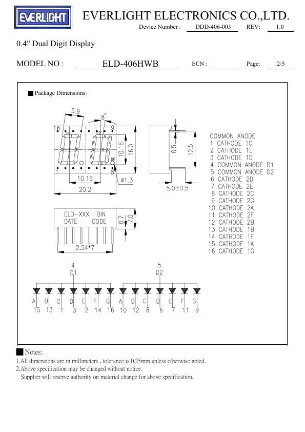 ELD-406HWB