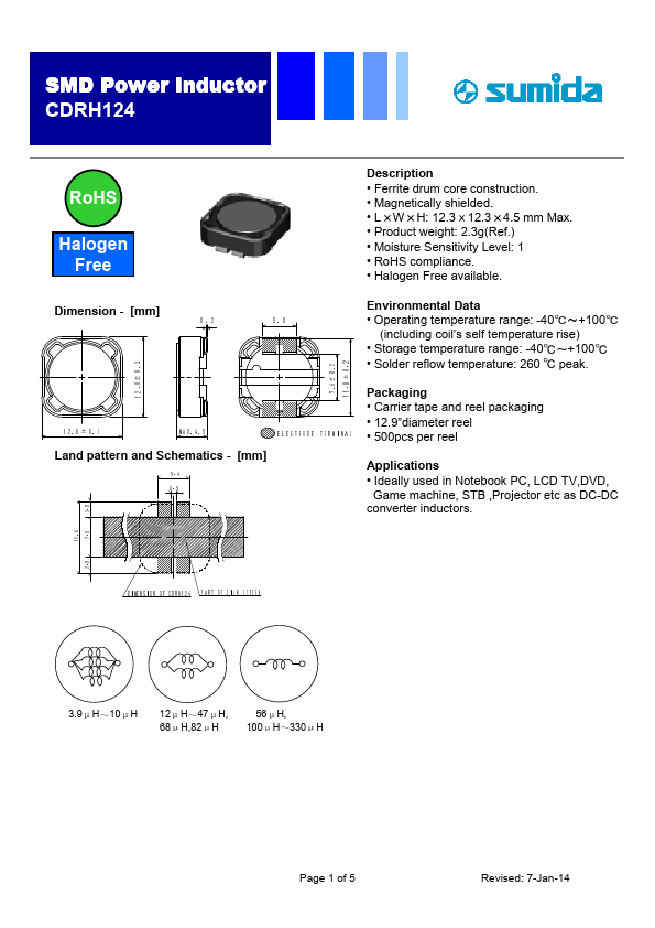 CDRH124NP-121MC