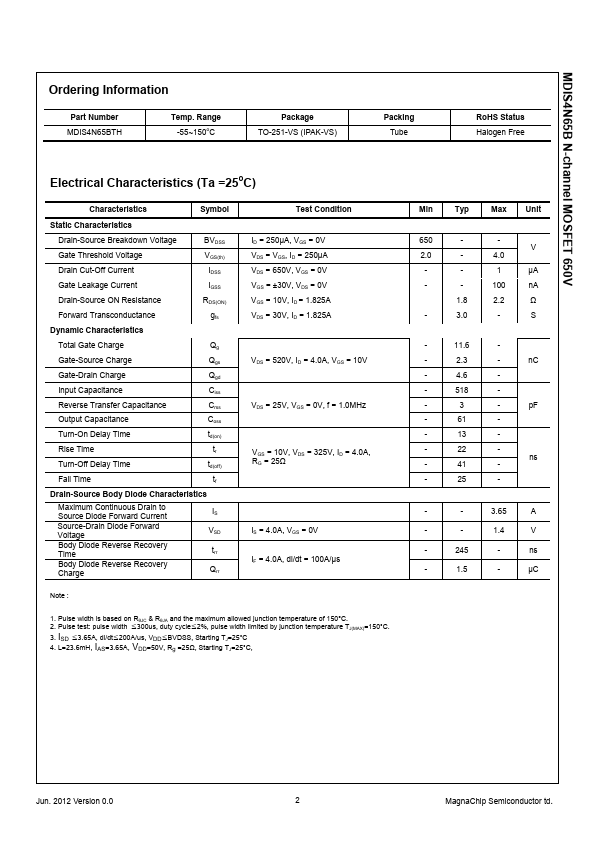 MDIS4N65B