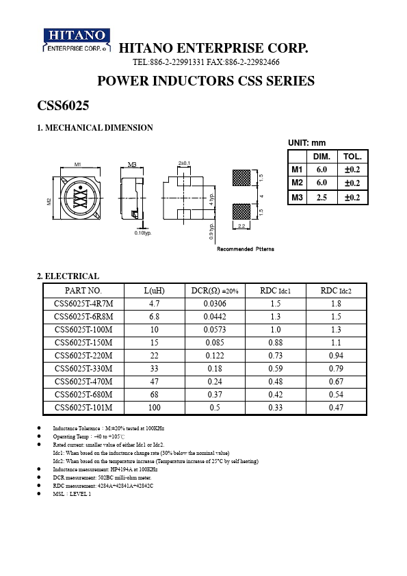 CSS7055