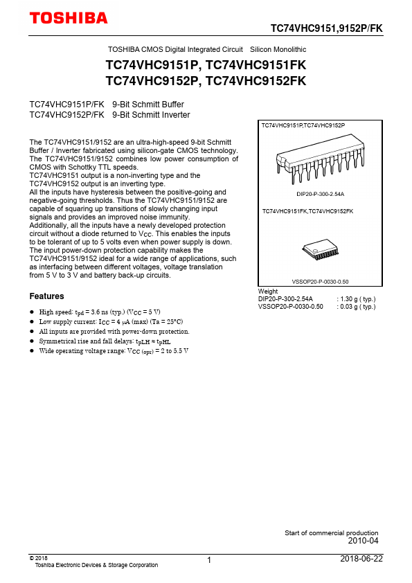 TC74VHC9152P