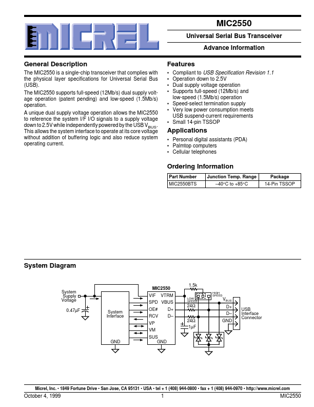 MIC2550