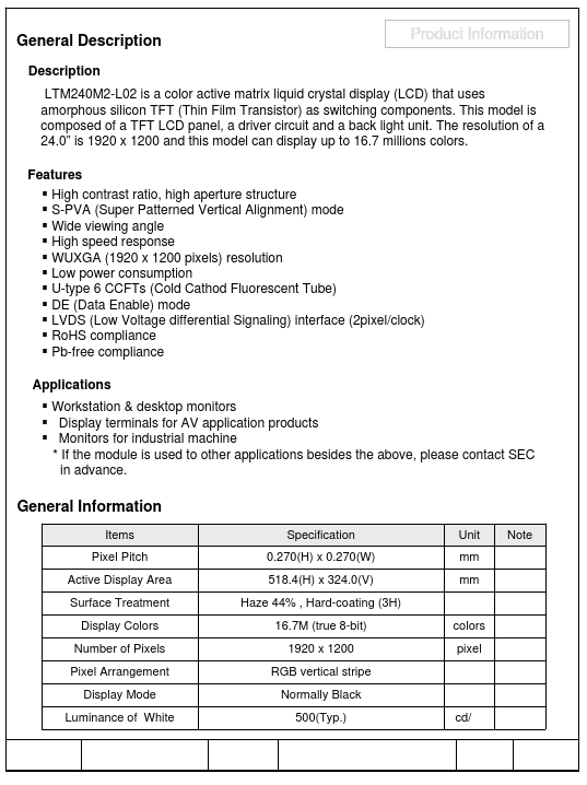 LTM240M2-L02