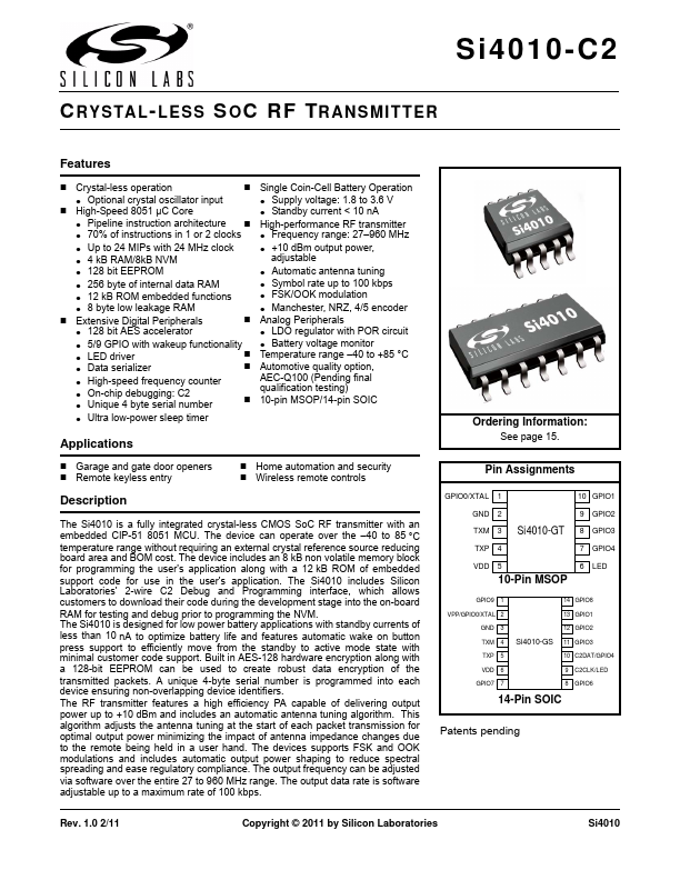 Si4010-C2