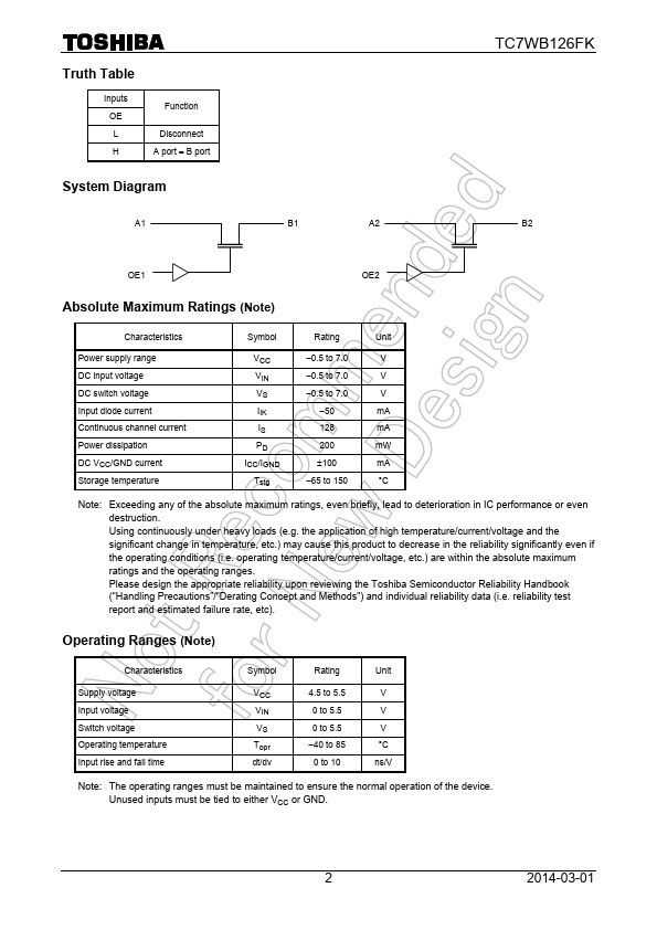 TC7WB126FK