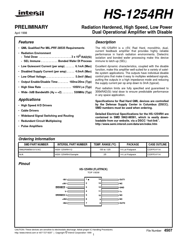 HS9-1254RH-Q