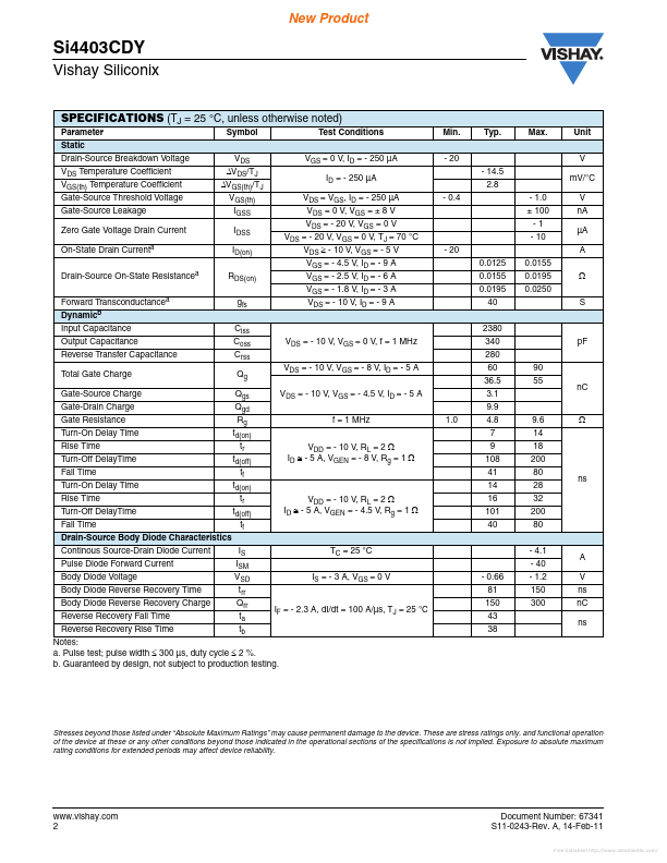 SI4403CDY