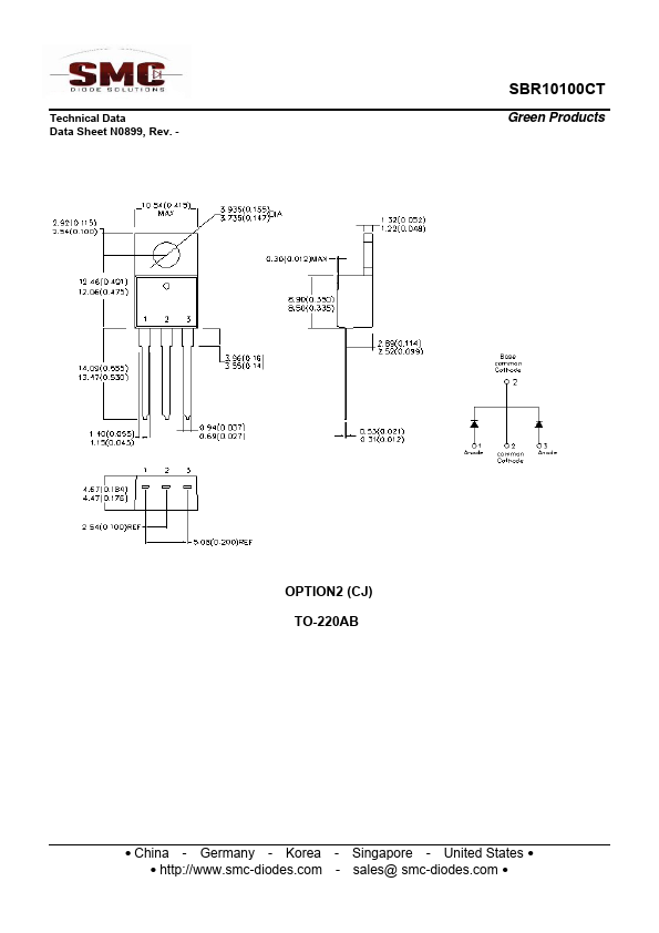 SBR10100CT