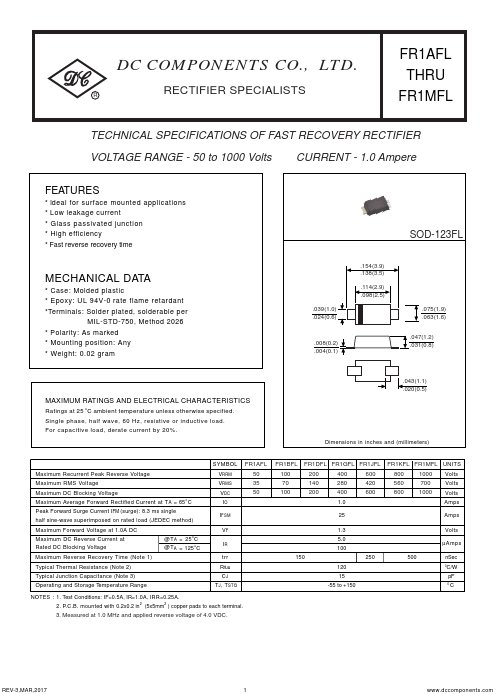 FR1DFL Datasheet Preview