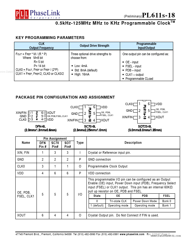 PL611S-18