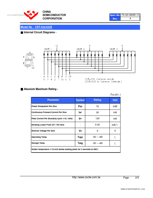 CST-533S