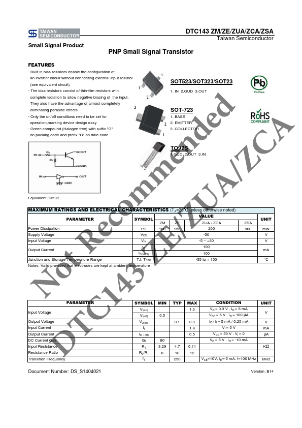 DTC143ZSA